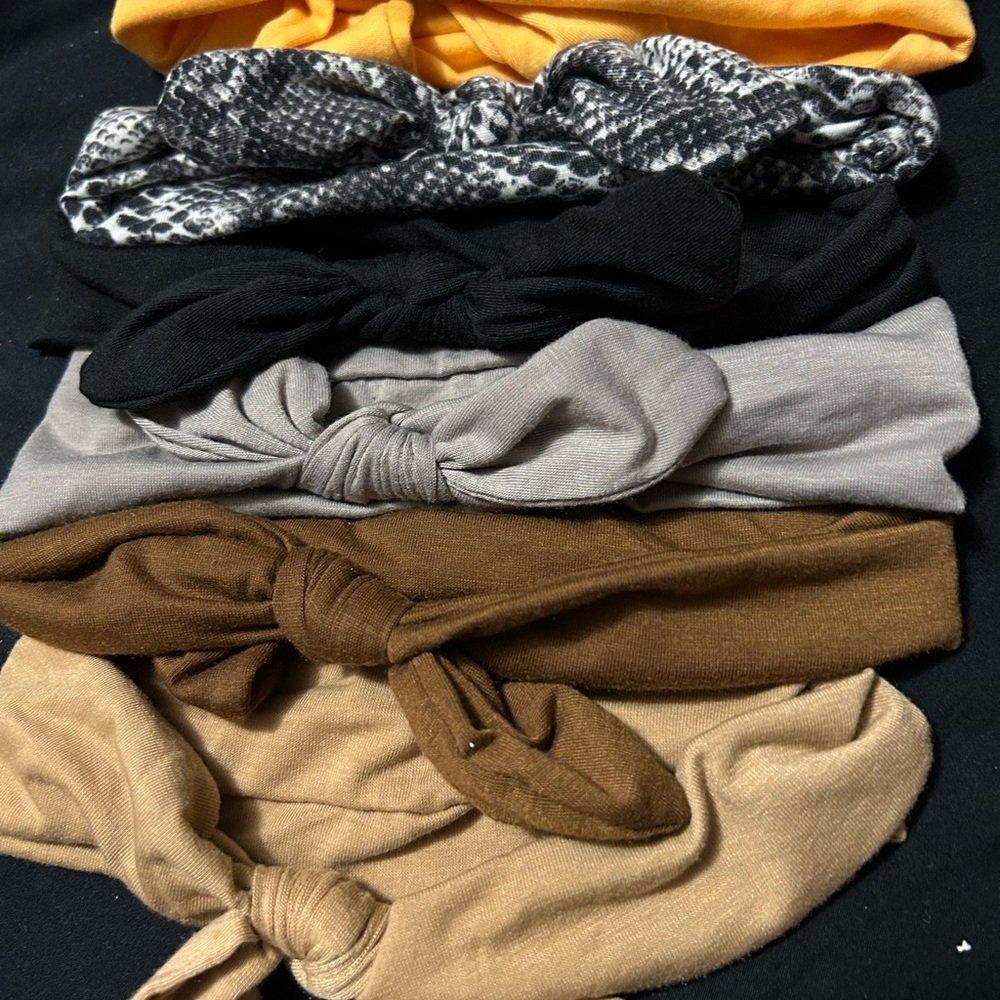 Huachi headbands. Set of 6
